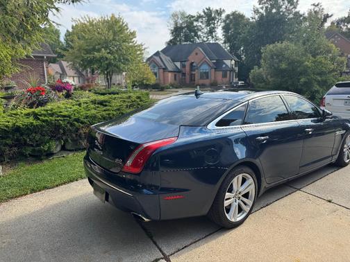 Blue 2013 Jaguar XJ L Portfolio