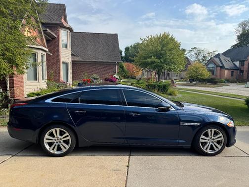 Blue 2013 Jaguar XJ L Portfolio