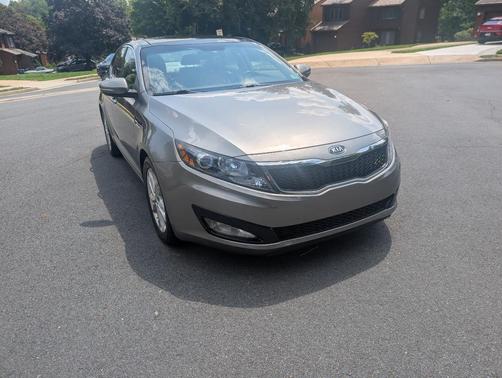 Gray 2012 Kia Optima EX