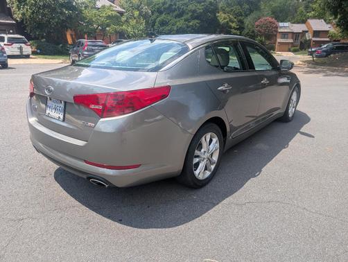 Gray 2012 Kia Optima EX