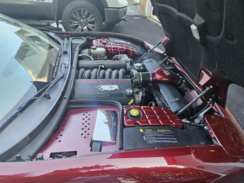 Red 2003 Chevrolet Corvette Base