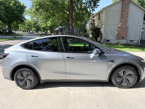 Silver 2026 Tesla Model Y Long Range Launch Series AWD