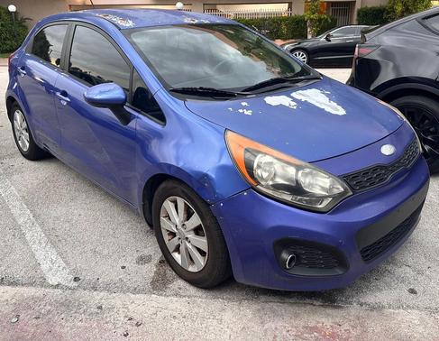 Blue 2013 Kia Rio LX