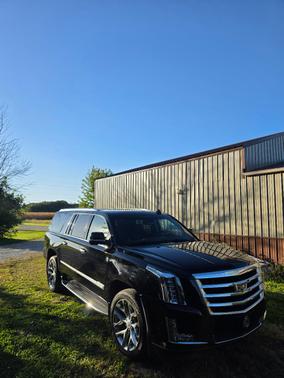 Black 2018 Cadillac Escalade ESV Premium Luxury