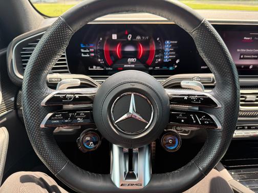 Gray 2024 Mercedes-Benz AMG GLS 63 4MATIC