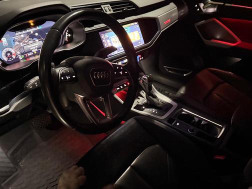 White 2021 Audi Q3 45 S line Premium Plus
