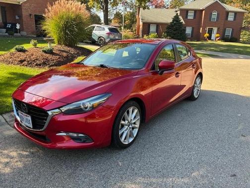 Red 2017 Mazda Mazda3 Grand Touring