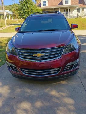 Red 2017 Chevrolet Traverse Premier