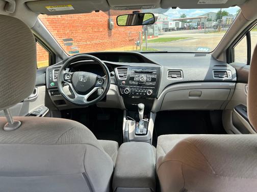 Gray 2013 Honda Civic LX