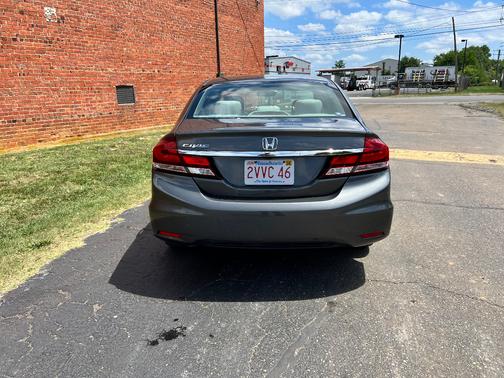 Gray 2013 Honda Civic LX