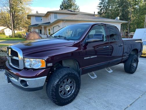 Purple 2005 Dodge Ram 2500 Laramie Quad Cab