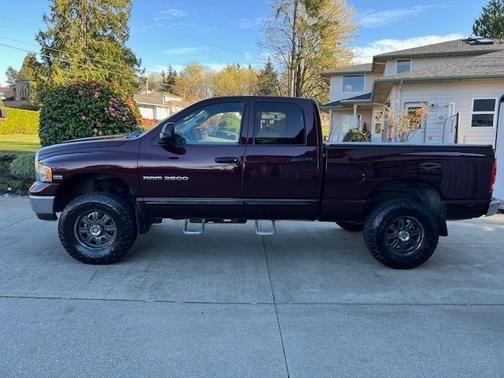 Purple 2005 Dodge Ram 2500 Laramie Quad Cab