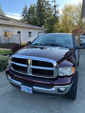 Purple 2005 Dodge Ram 2500 Laramie Quad Cab