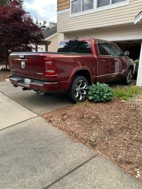 Red 2021 RAM 1500 Limited