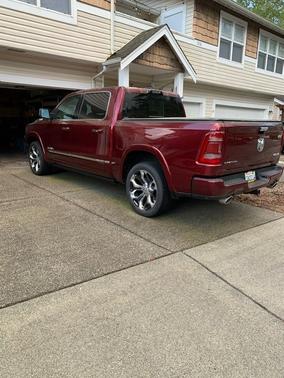 Red 2021 RAM 1500 Limited