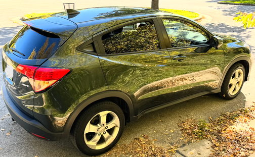 Green 2016 Honda HR-V EX