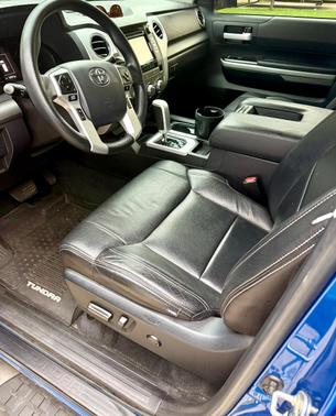 Blue 2018 Toyota Tundra SR5