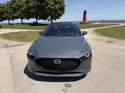Gray 2021 Mazda Mazda3 FWD w/Premium Package