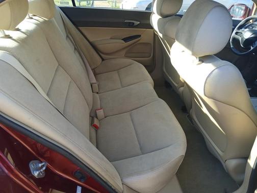 Red 2008 Honda Civic LX