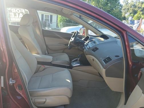 Red 2008 Honda Civic LX
