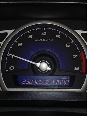 Red 2008 Honda Civic LX