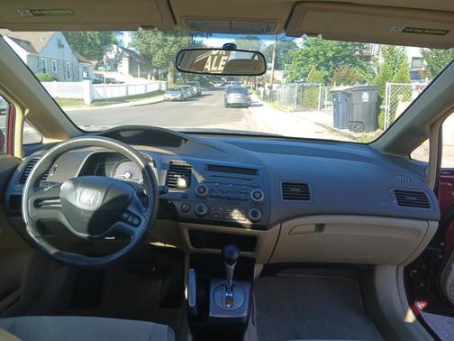 Red 2008 Honda Civic LX