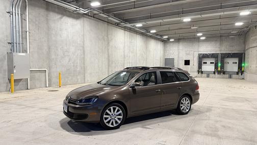 Brown 2013 Volkswagen Jetta SportWagen TDI