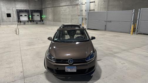 Brown 2013 Volkswagen Jetta SportWagen TDI