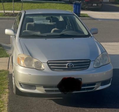 Silver 2004 Toyota Corolla LE