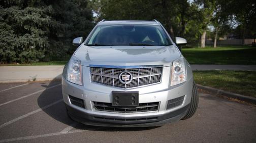 Silver 2010 Cadillac SRX Luxury Collection