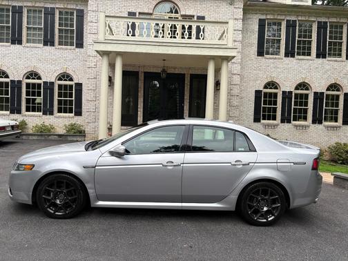 Silver 2008 Acura TL Type S