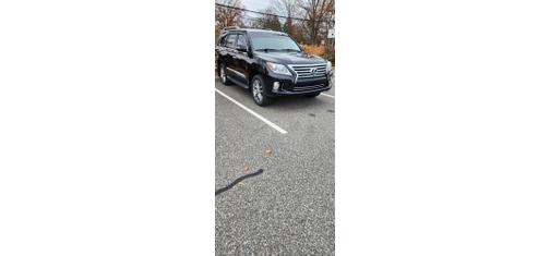 Black 2013 Lexus LX 570 Base