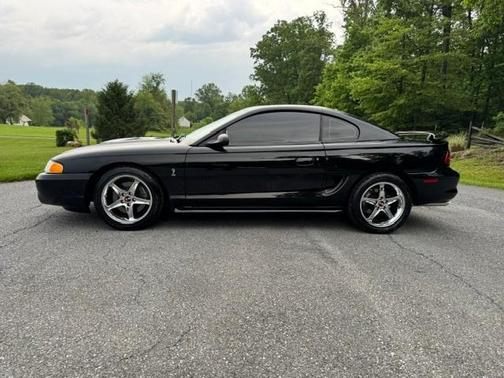 Black 1997 Ford Mustang Cobra