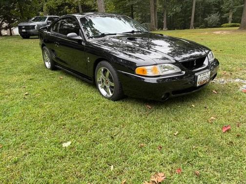 Black 1997 Ford Mustang Cobra