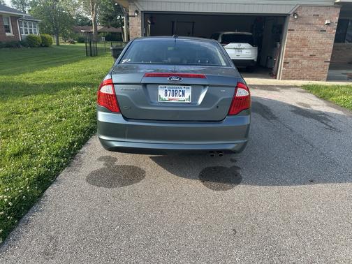 Blue 2012 Ford Fusion SE