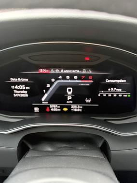White 2025 Audi A6 55 Premium Plus