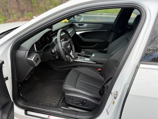 White 2025 Audi A6 55 Premium Plus