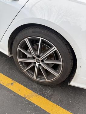 White 2025 Audi A6 55 Premium Plus