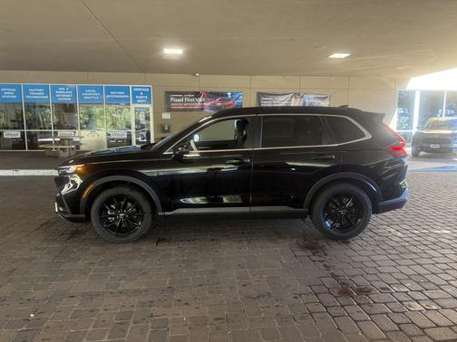 Black 2025 Honda CR-V Hybrid Sport-L