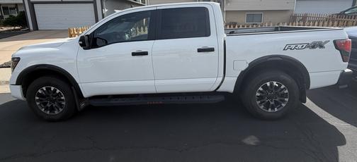 White 2023 Nissan Titan PRO-4X