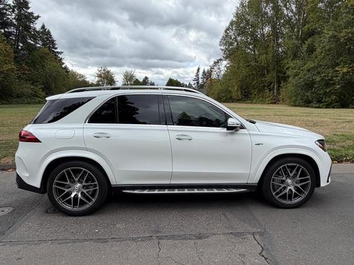 White 2025 Mercedes-Benz AMG GLE 53e 4MATIC+