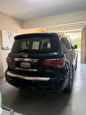 Blue 2015 INFINITI QX80 Base
