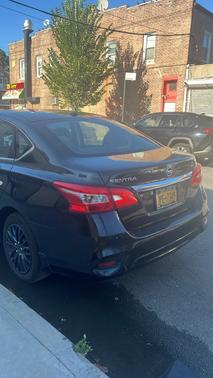 Black 2017 Nissan Sentra SV