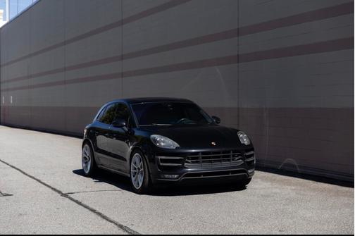 Black 2015 Porsche Macan Macan Turbo