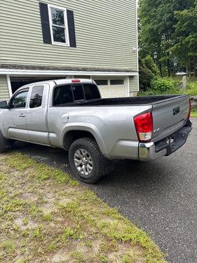 Silver 2016 Toyota Tacoma SR5