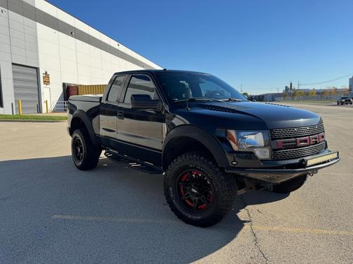 Black 2010 Ford F-150 SVT Raptor SuperCab