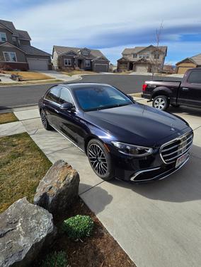 Black 2022 Mercedes-Benz S-Class S 580 4MATIC
