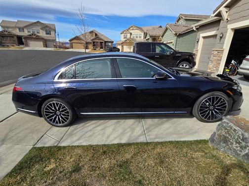 Black 2022 Mercedes-Benz S-Class S 580 4MATIC