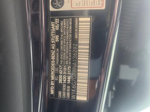 2022 Mercedes-Benz S-Class S 580 4MATIC