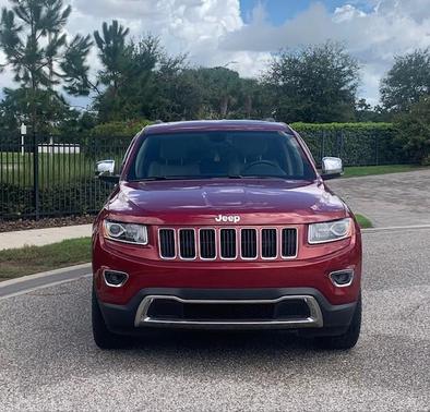 Red 2014 Jeep Grand Cherokee Limited